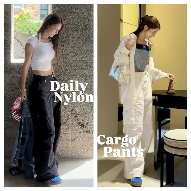 Daily nylon pants